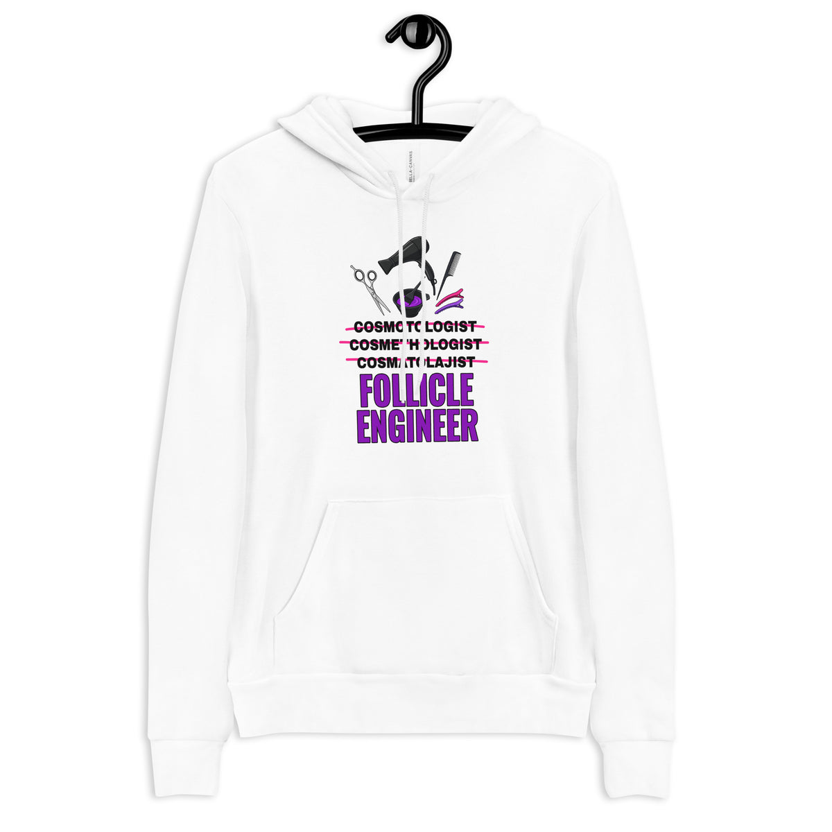 Cosmetologist Hoodie, Funny Hairstylist Sweatshirt Gift