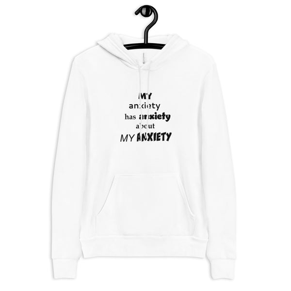Funny Anxiety Hoodie, Sarcastic Anxious Humor Sweatshirt