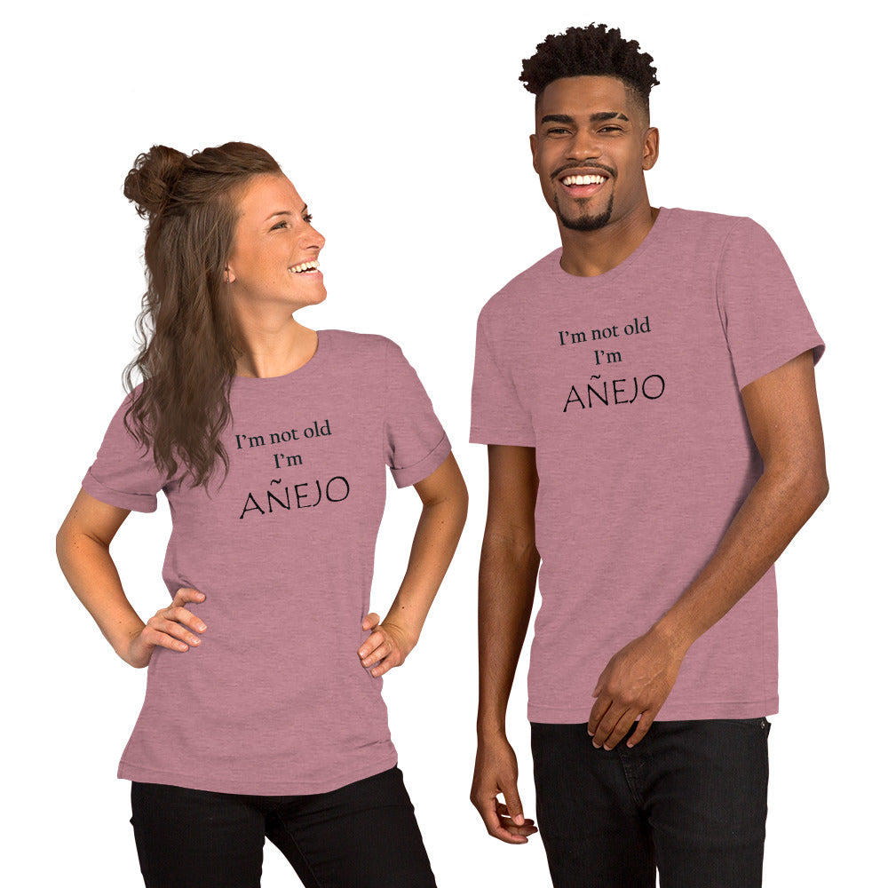 Funny Tequila Shirt - Añejo Aging Humor Tee - Tequila Lover Gift - Sarcastic Birthday Gift - Milestone Birthday Shirt