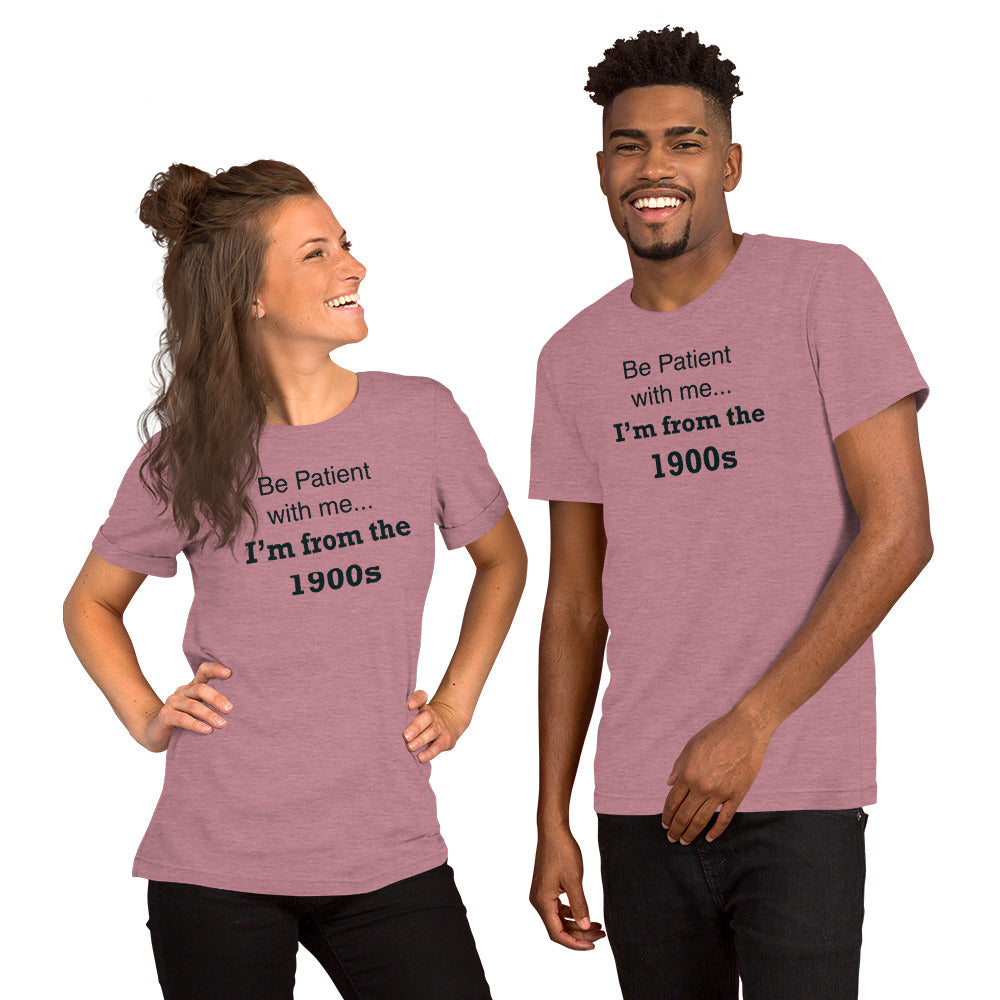 Funny 1900s Shirt - Millennial Gen X Humor Graphic Tee - Sarcastic Relatable T-Shirt - Birthday Gift for Him Her
