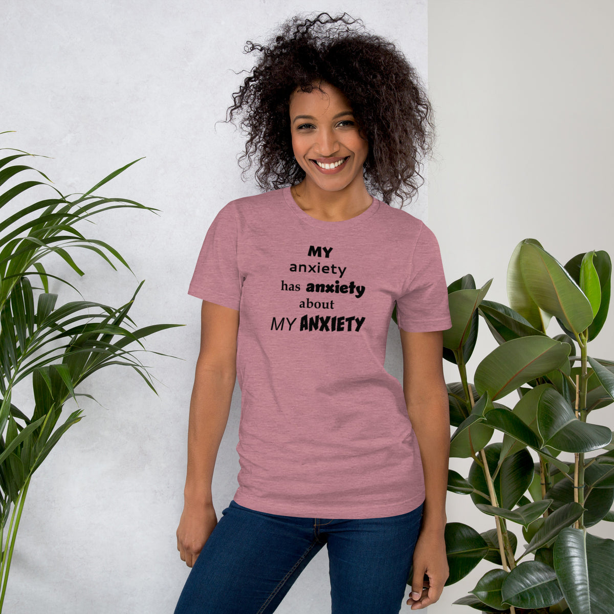 My Anxiety Has Anxiety T-Shirt - Sarcastic Mental Health Humor Gift
