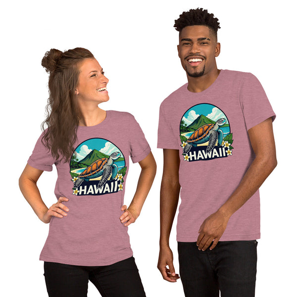 Sea Turtle Hawaii T-Shirt - Tropical Beach Vacation Tee Gift