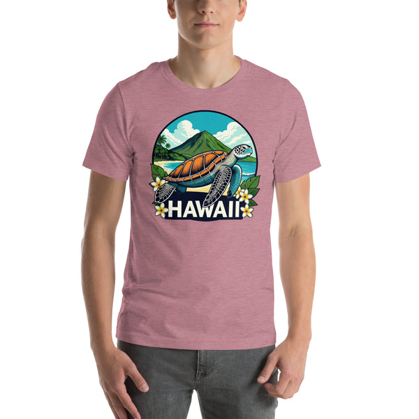Sea Turtle Hawaii T-Shirt - Tropical Beach Vacation Tee Gift