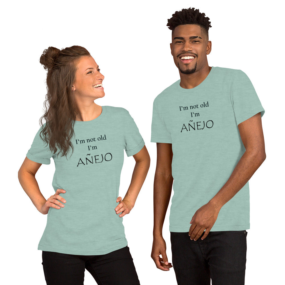 Funny Tequila Shirt - Añejo Aging Humor Tee - Tequila Lover Gift - Sarcastic Birthday Gift - Milestone Birthday Shirt