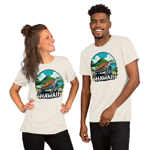 Sea Turtle Hawaii T-Shirt - Tropical Beach Vacation Tee Gift
