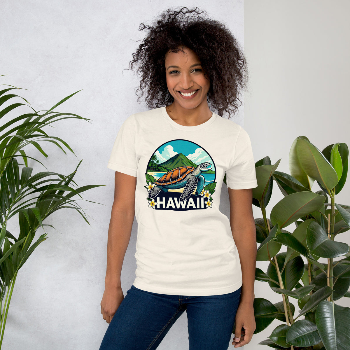 Sea Turtle Hawaii T-Shirt - Tropical Beach Vacation Tee Gift
