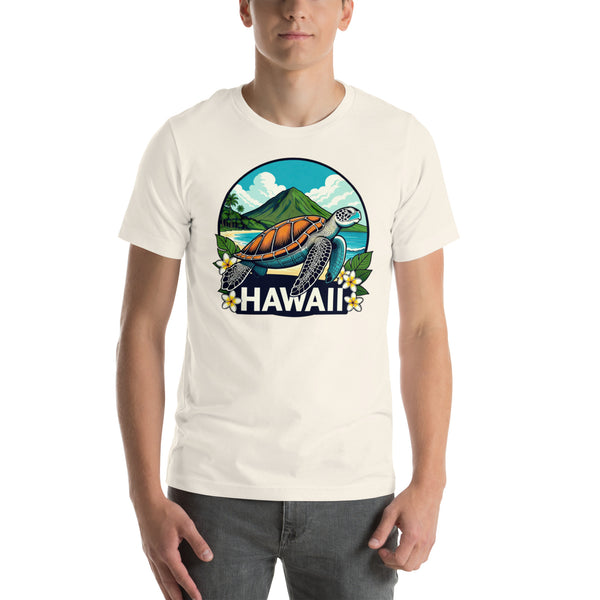 Sea Turtle Hawaii T-Shirt - Tropical Beach Vacation Tee Gift