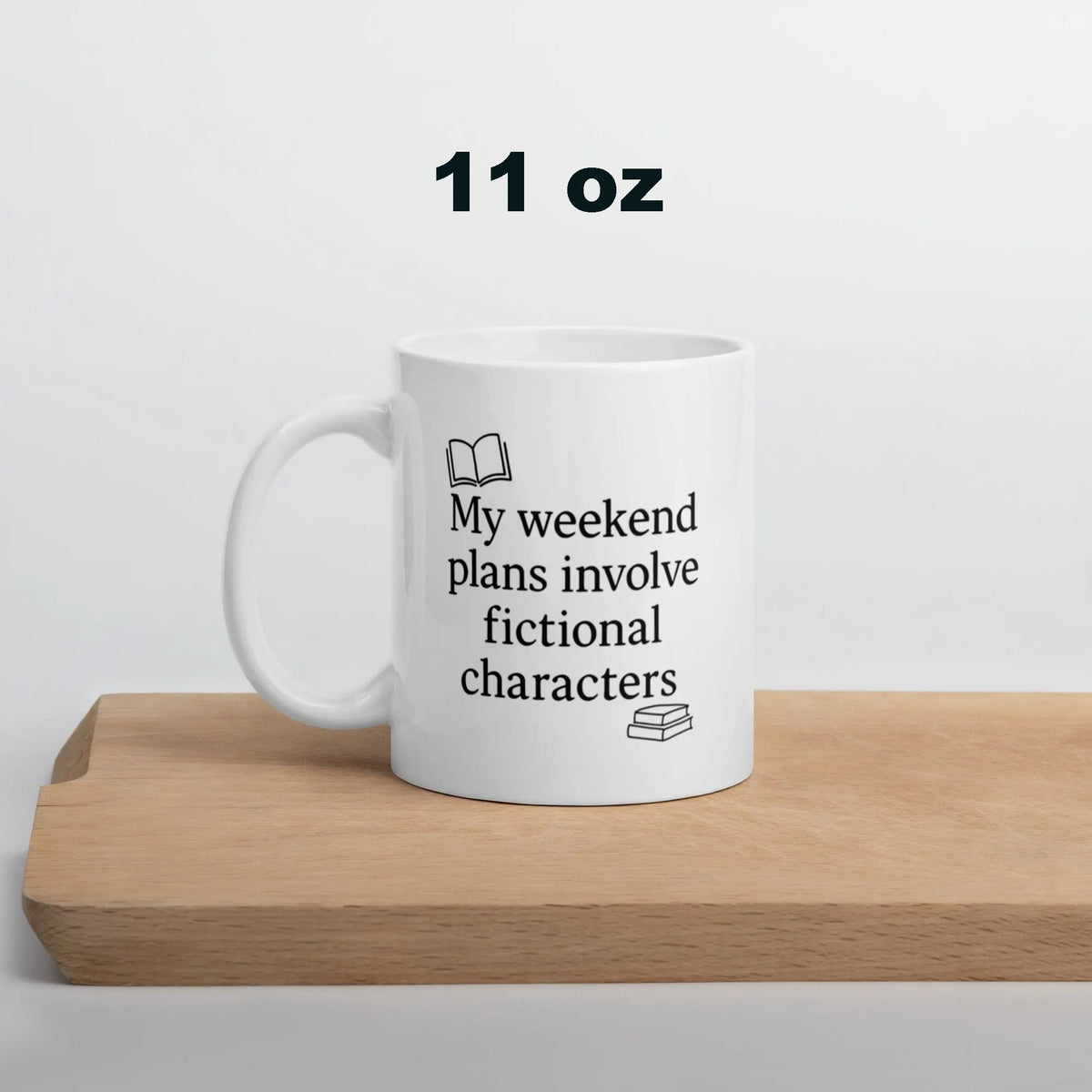 Funny Book Lover Mug - Bookworm Gift for Women Men - Reading Coffee Cup