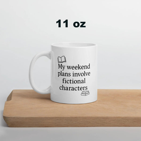 Funny Book Lover Mug - Bookworm Gift for Women Men - Reading Coffee Cup