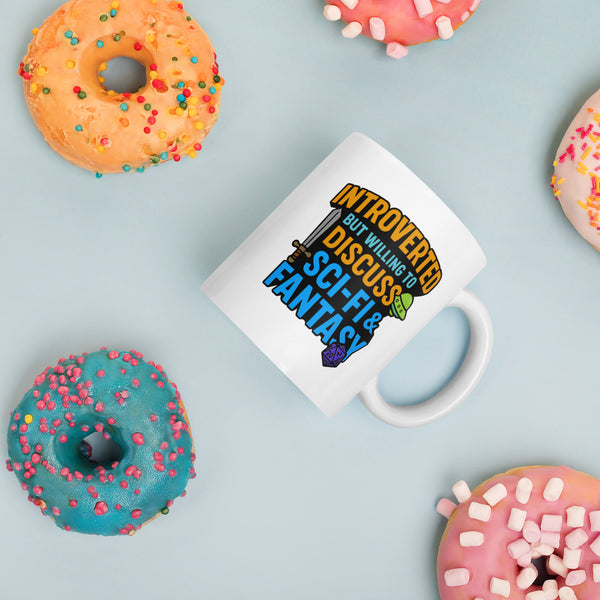 Funny D&D Gamer Mug - Dungeons Dragons Gift for Men Women - Fantasy Coffee Cup