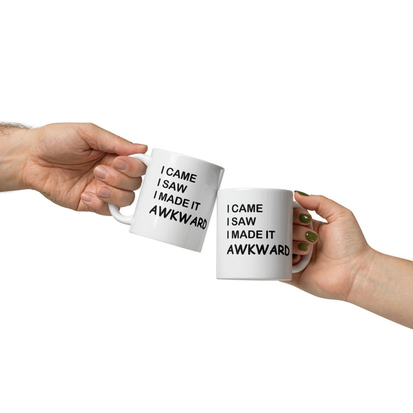 Introvert Mug - Social Anxiety Gift Awkward - Funny Gift for Her Him - Sarcastic Coffee Mug - 11oz 15oz 20oz