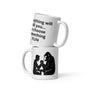 Gorilla Coffee Mug Gift for Men - Funny Arm Wrestling Mug Dad Gift - Motivational Strength Mug For Him