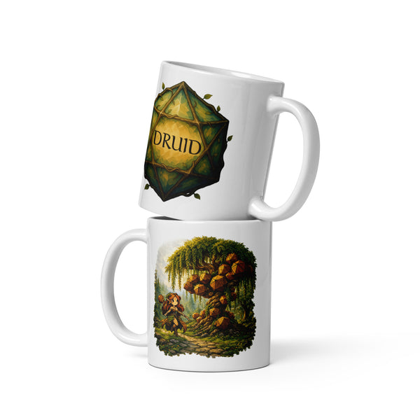 Druid Class DND Coffee Mug - Dungeons and Dragons Gift - Tabletop Gaming Mug - RPG Gift - Fantasy Class Mug