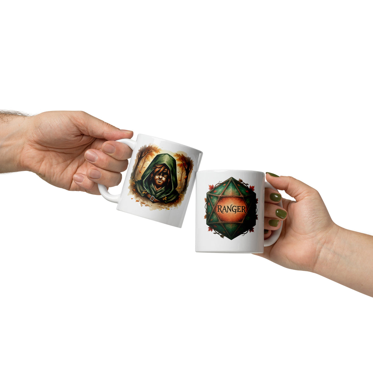 Ranger DND Mug - Dungeons and Dragons Gift - Ranger Class Coffee Mug - Tabletop Gaming Gift - RPG Fantasy Mug