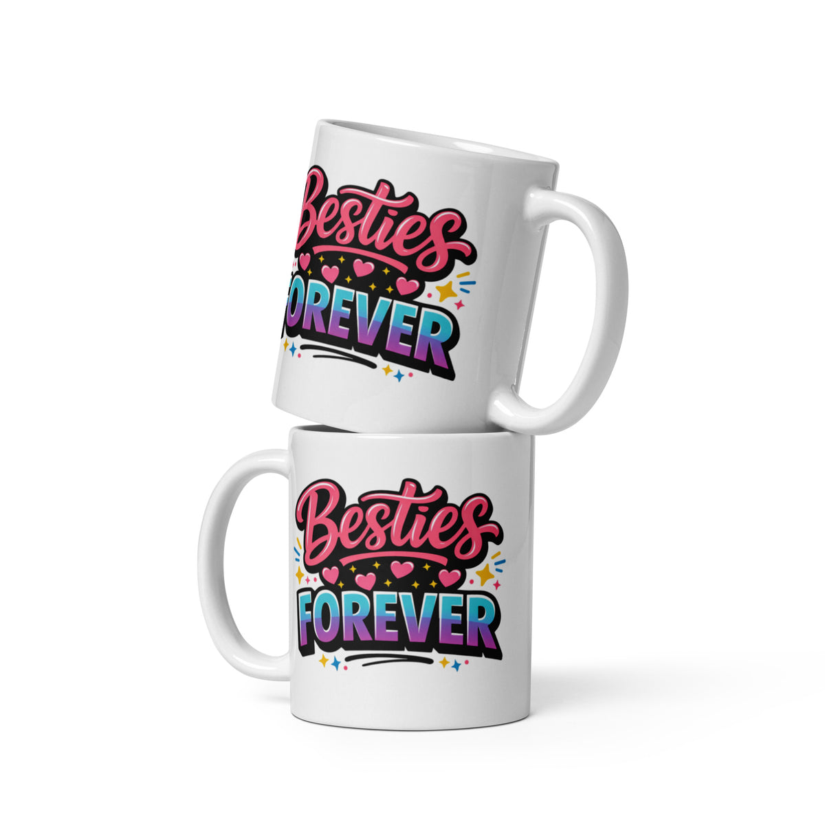 Best Friend Mug - BFF Gift - Friendship Mug - Birthday Gift for Her - Bestie Gift - Besties Forever