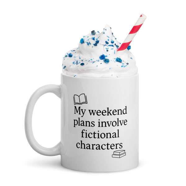 Funny Book Lover Mug - Bookworm Gift for Women Men - Reading Coffee Cup