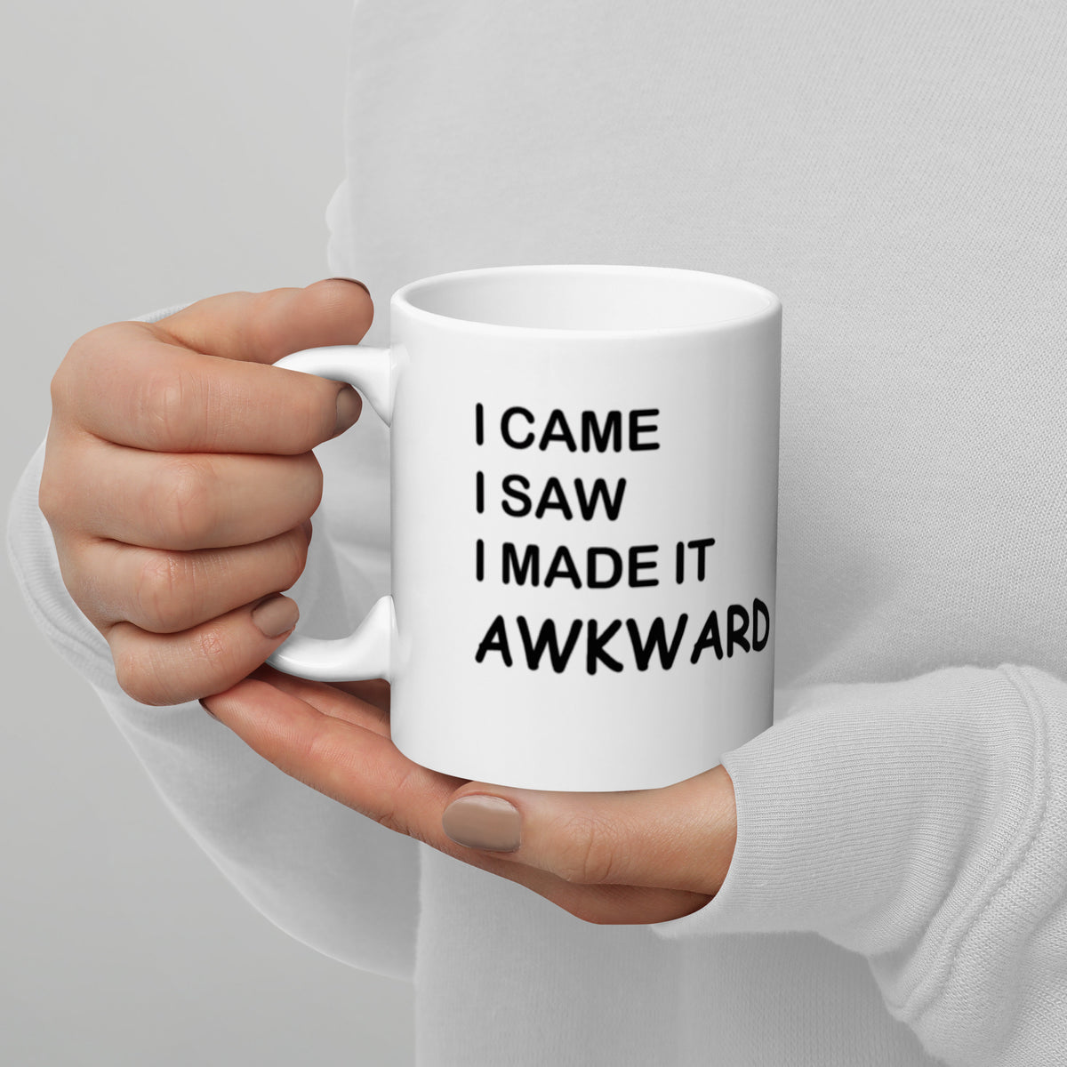 Introvert Mug - Social Anxiety Gift Awkward - Funny Gift for Her Him - Sarcastic Coffee Mug - 11oz 15oz 20oz