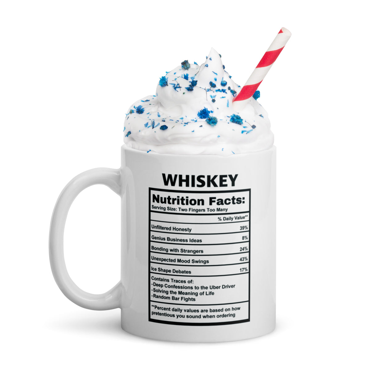 Whiskey Lover Mug Funny - Gift for Dad Men Husband - Sarcastic Whiskey Coffee Mug Bourbon Gift