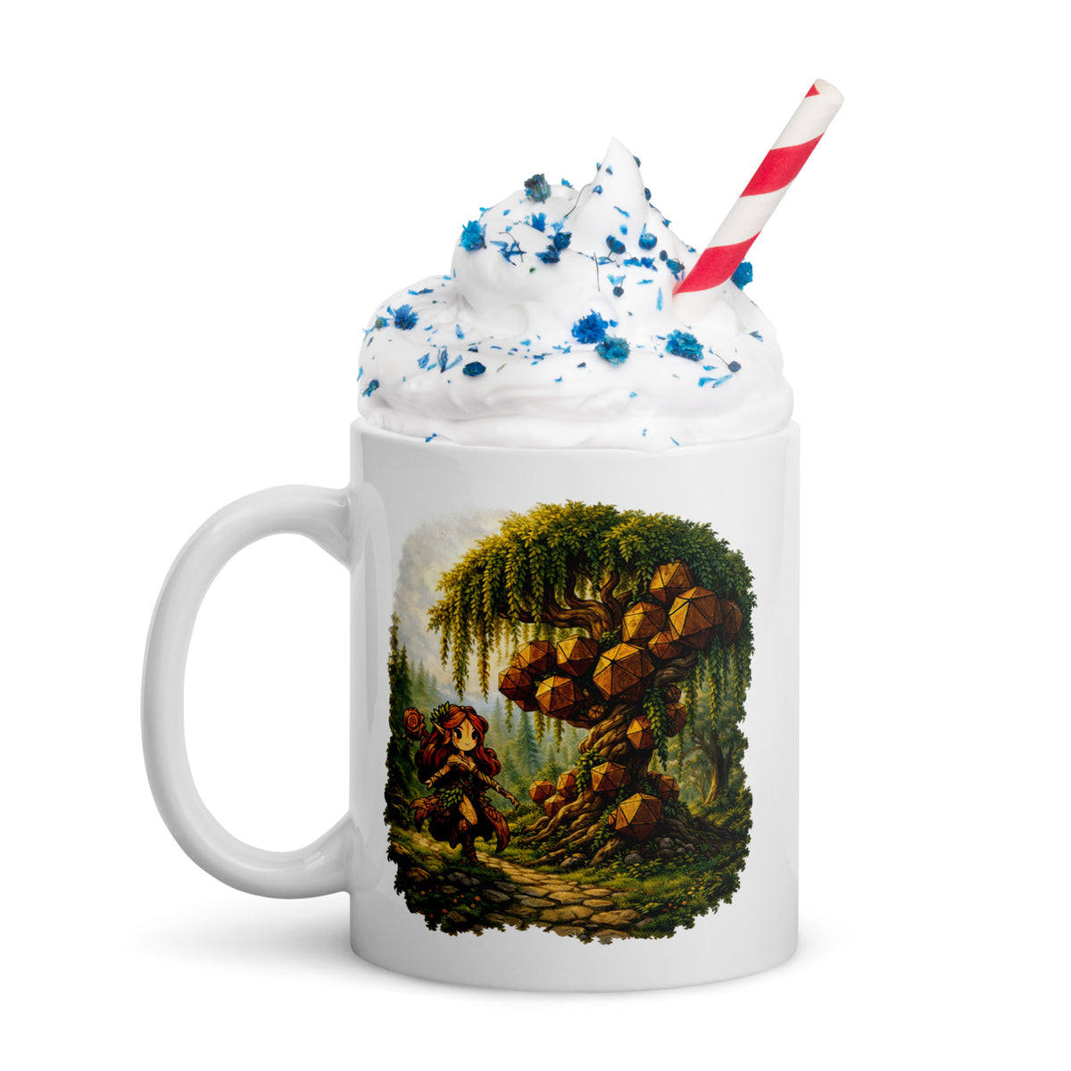 Druid Class DND Coffee Mug - Dungeons and Dragons Gift - Tabletop Gaming Mug - RPG Gift - Fantasy Class Mug
