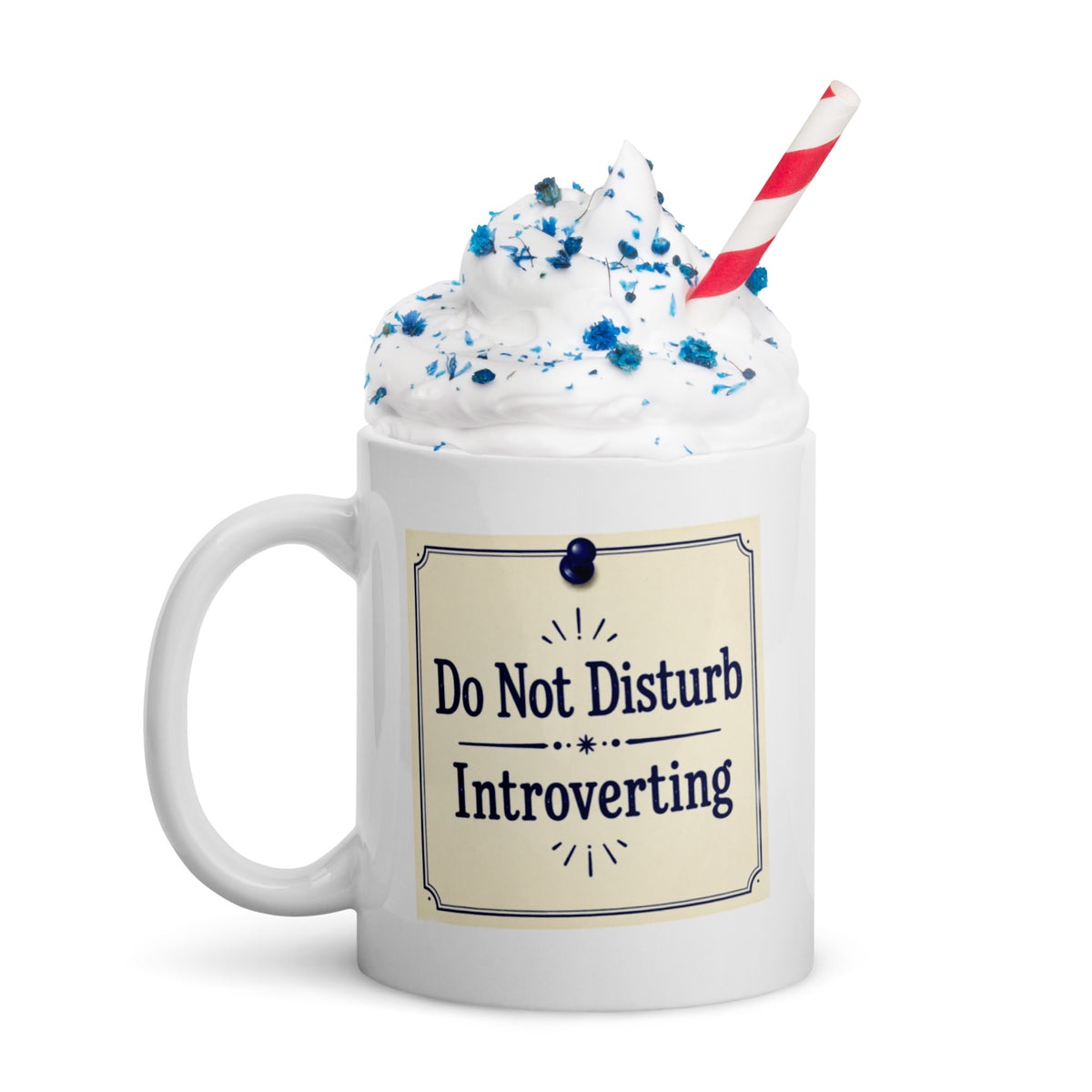 Introvert Mug - Do Not Disturb Coffee Cup - Funny Antisocial Gift