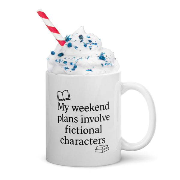 Funny Book Lover Mug - Bookworm Gift for Women Men - Reading Coffee Cup