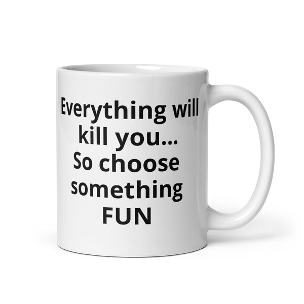 Cowboy Shark Mug - Funny Coffee Mug for Men Dad - Sarcastic Gift Birthday Fathers Day - 11oz 15oz 20oz Ceramic Cup
