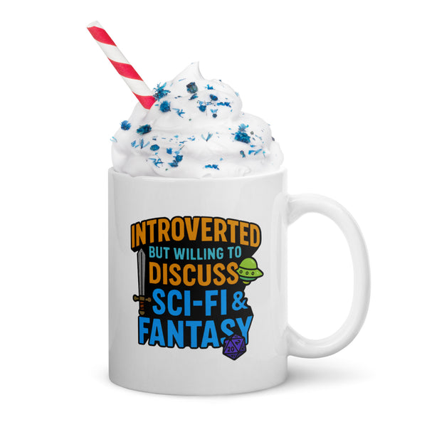 Funny D&D Gamer Mug - Dungeons Dragons Gift for Men Women - Fantasy Coffee Cup