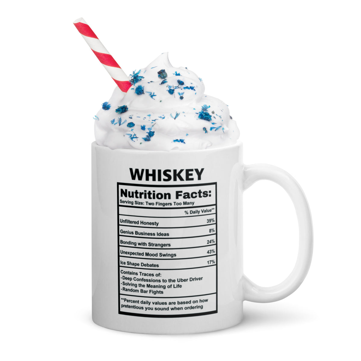 Whiskey Lover Mug Funny - Gift for Dad Men Husband - Sarcastic Whiskey Coffee Mug Bourbon Gift