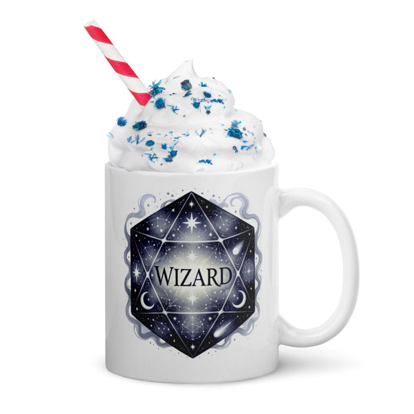 Wizard DND Mug - Dungeons and Dragons Gift - Wizard Class Coffee Mug - Tabletop Gaming Gift - RPG Fantasy Mug