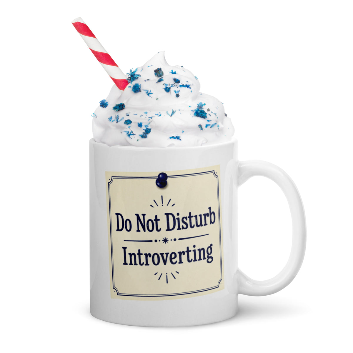 Introvert Mug - Do Not Disturb Coffee Cup - Funny Antisocial Gift