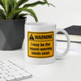 Warning Label Coffee Mug Funny - Sarcastic Gift for Him Her - Novelty Humor Mug Gag Gift