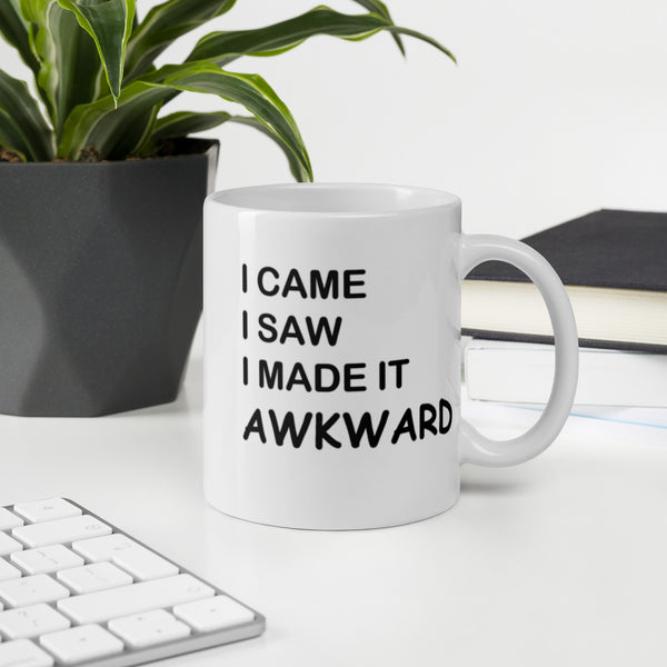 Introvert Mug - Social Anxiety Gift Awkward - Funny Gift for Her Him - Sarcastic Coffee Mug - 11oz 15oz 20oz