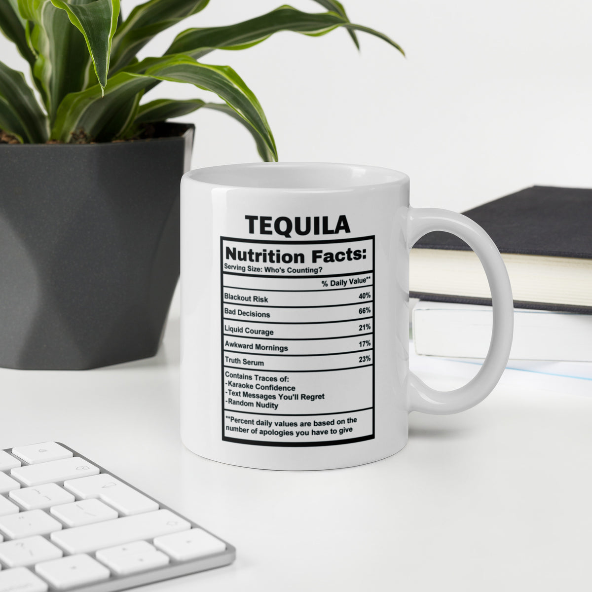 Tequila Lover Mug - Funny Gift for Her Him Friend - Sarcastic Tequila Coffee Mug Party Gift