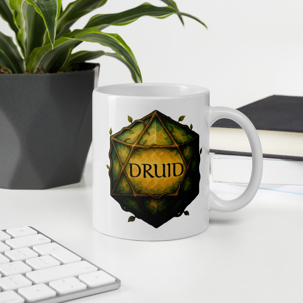 Druid Class DND Coffee Mug - Dungeons and Dragons Gift - Tabletop Gaming Mug - RPG Gift - Fantasy Class Mug