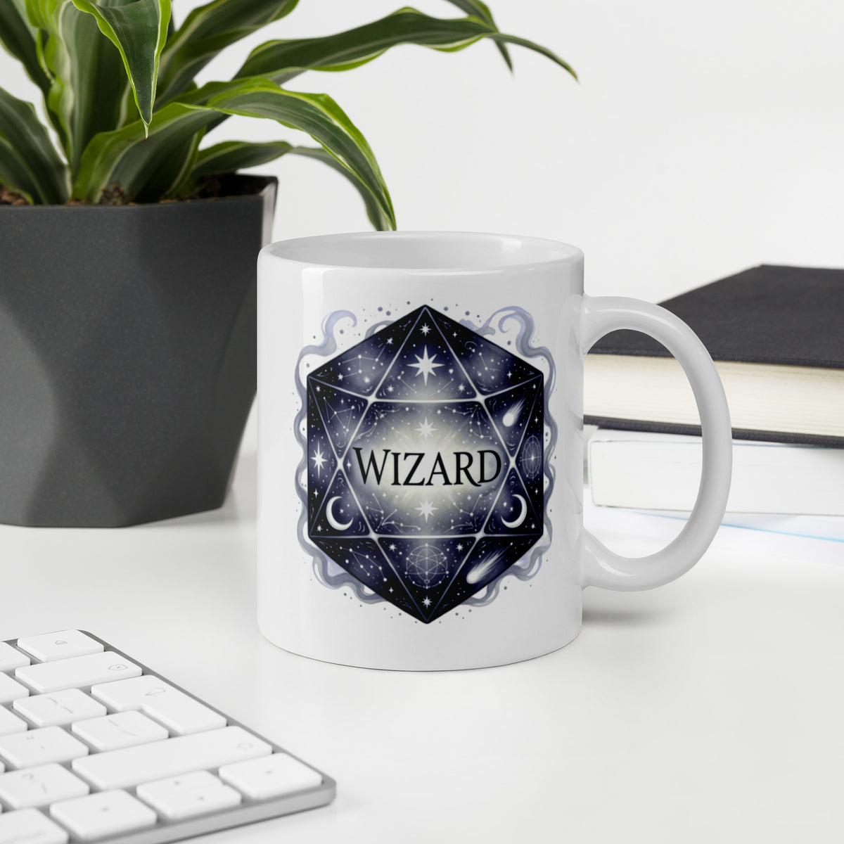 Wizard DND Mug - Dungeons and Dragons Gift - Wizard Class Coffee Mug - Tabletop Gaming Gift - RPG Fantasy Mug