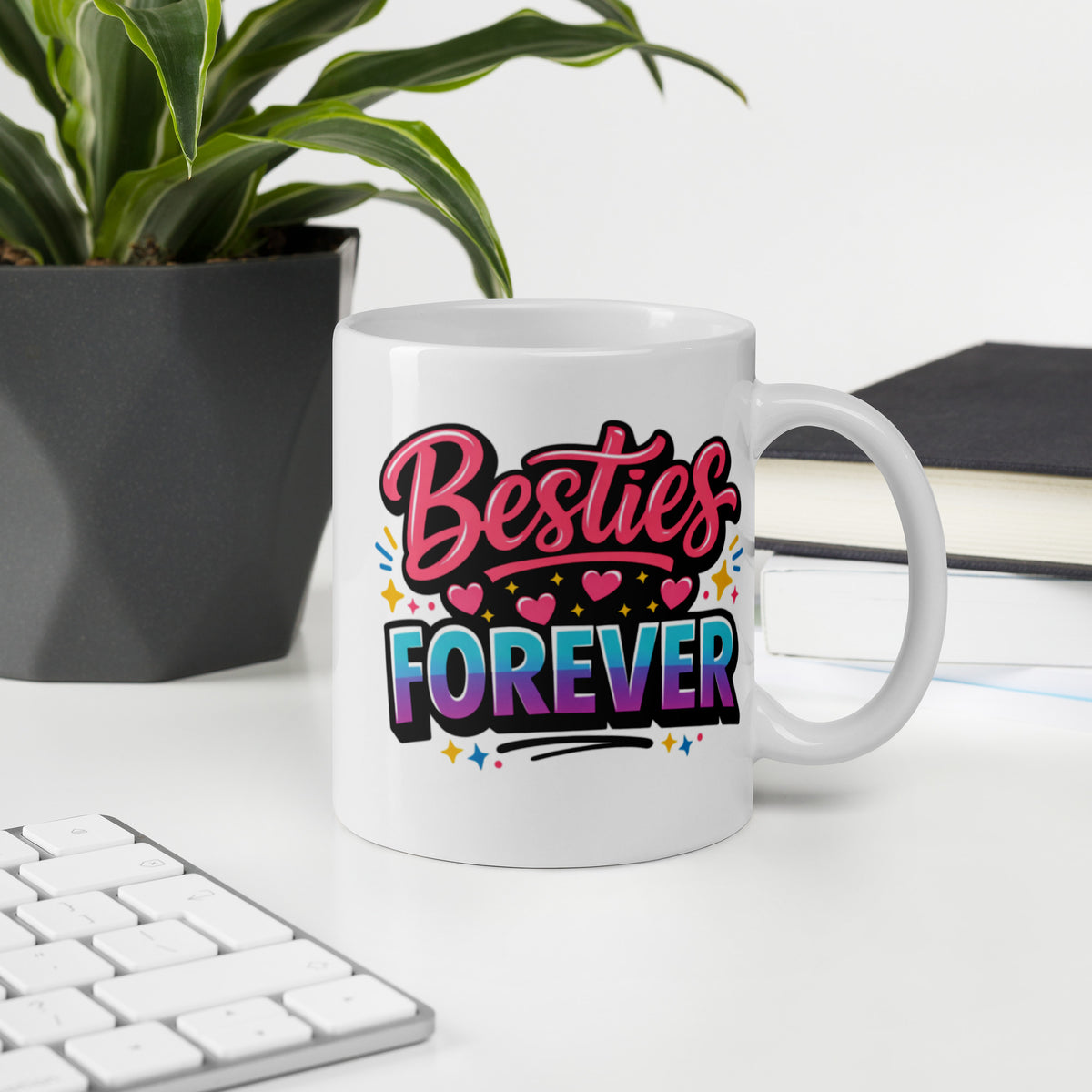 Best Friend Mug - BFF Gift - Friendship Mug - Birthday Gift for Her - Bestie Gift - Besties Forever
