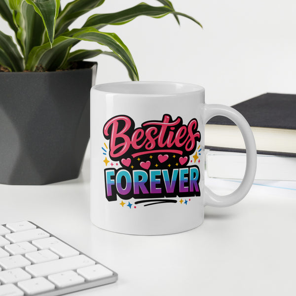 Best Friend Mug - BFF Gift - Friendship Mug - Birthday Gift for Her - Bestie Gift - Besties Forever