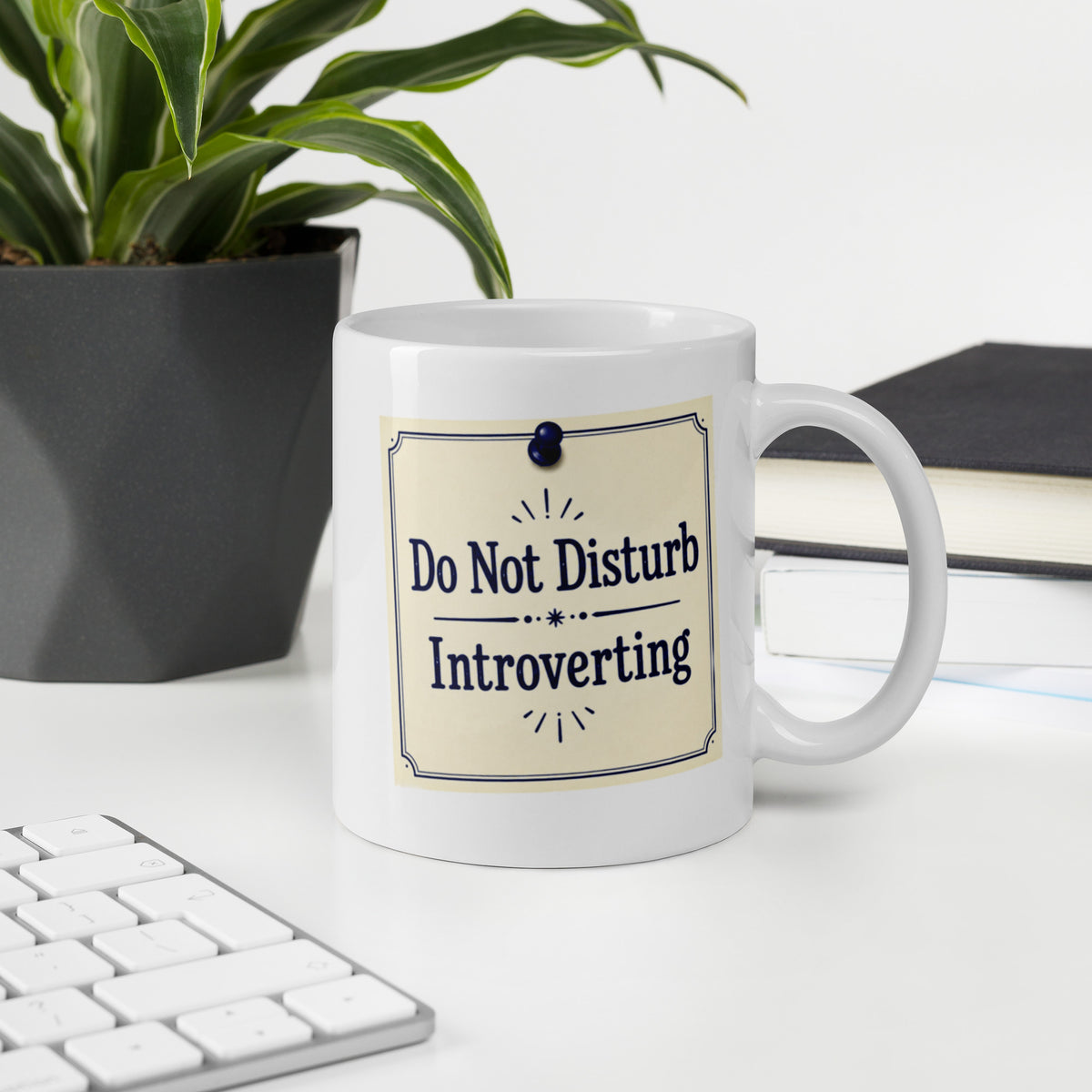 Introvert Mug - Do Not Disturb Coffee Cup - Funny Antisocial Gift
