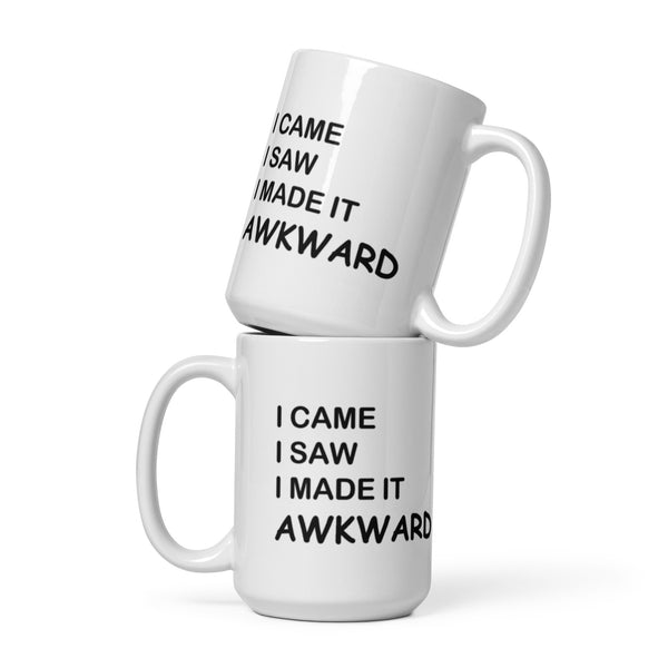 Introvert Mug - Social Anxiety Gift Awkward - Funny Gift for Her Him - Sarcastic Coffee Mug - 11oz 15oz 20oz