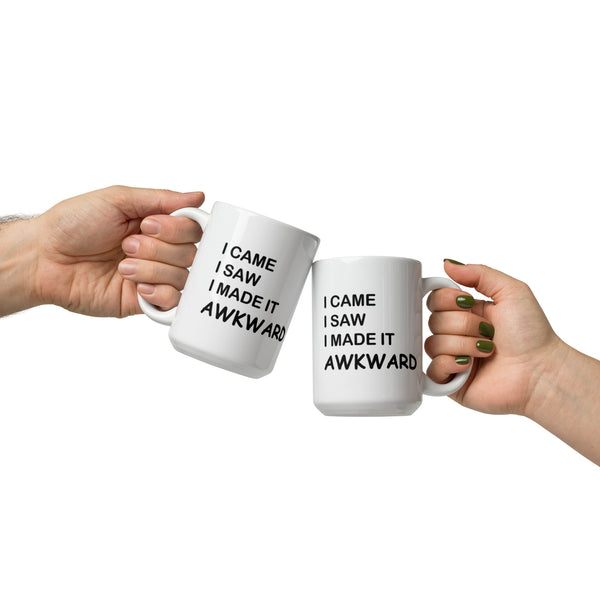 Introvert Mug - Social Anxiety Gift Awkward - Funny Gift for Her Him - Sarcastic Coffee Mug - 11oz 15oz 20oz
