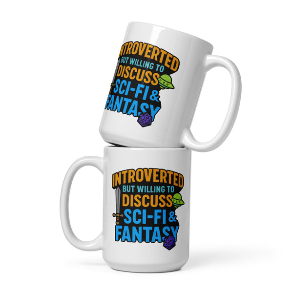 Funny D&D Gamer Mug - Dungeons Dragons Gift for Men Women - Fantasy Coffee Cup