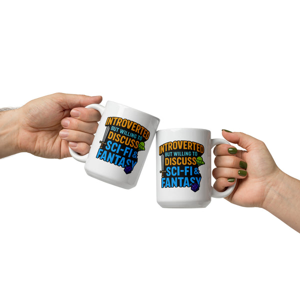 Funny D&D Gamer Mug - Dungeons Dragons Gift for Men Women - Fantasy Coffee Cup