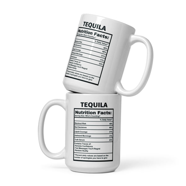 Tequila Lover Mug - Funny Gift for Her Him Friend - Sarcastic Tequila Coffee Mug Party Gift