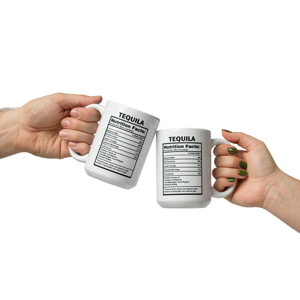 Tequila Lover Mug - Funny Gift for Her Him Friend - Sarcastic Tequila Coffee Mug Party Gift