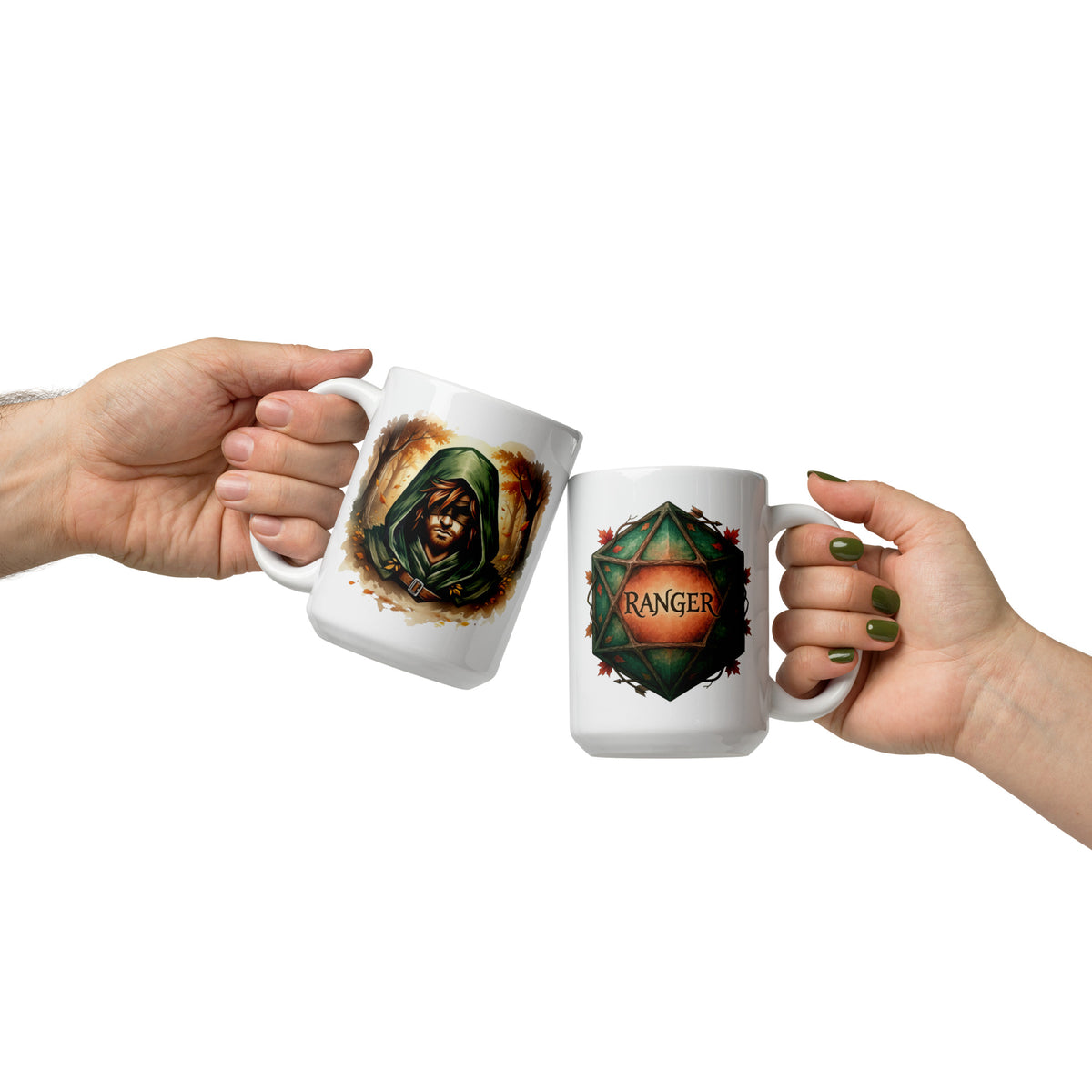 Ranger DND Mug - Dungeons and Dragons Gift - Ranger Class Coffee Mug - Tabletop Gaming Gift - RPG Fantasy Mug