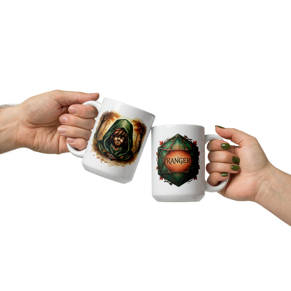 Ranger DND Mug - Dungeons and Dragons Gift - Ranger Class Coffee Mug - Tabletop Gaming Gift - RPG Fantasy Mug