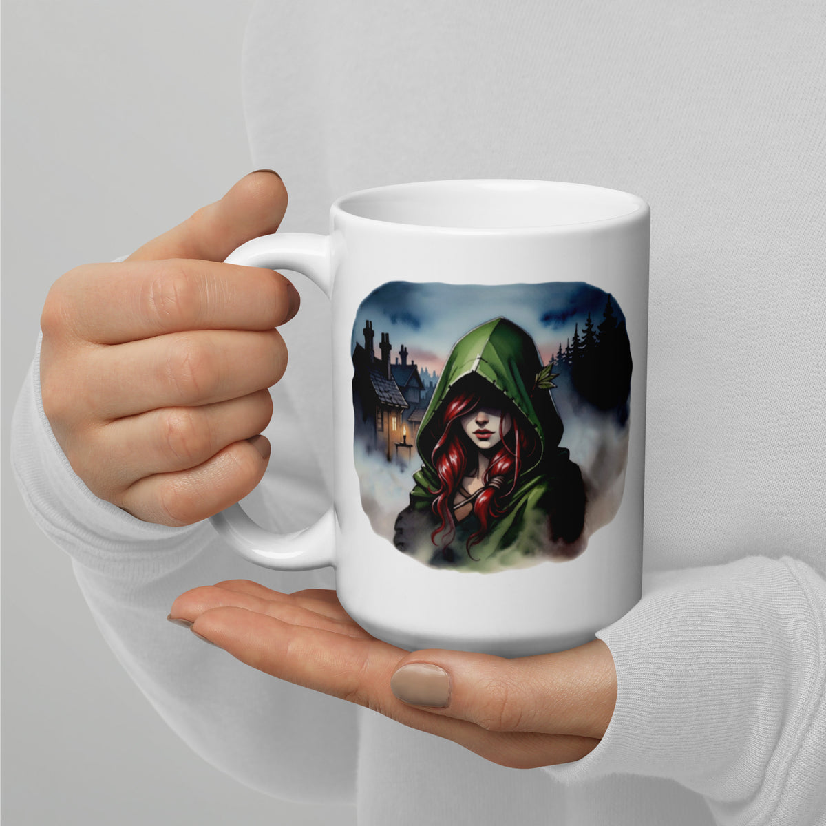 Rogue Class DND Coffee Mug - Dungeons and Dragons Gift - Tabletop Gaming Mug - RPG Gift - Fantasy Class Cup