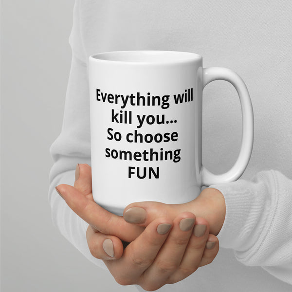 Scuba Diving Mug - Funny Diver Gift - Ocean Adventure Coffee Mug - Swordfish Fencing - Motivational Quote