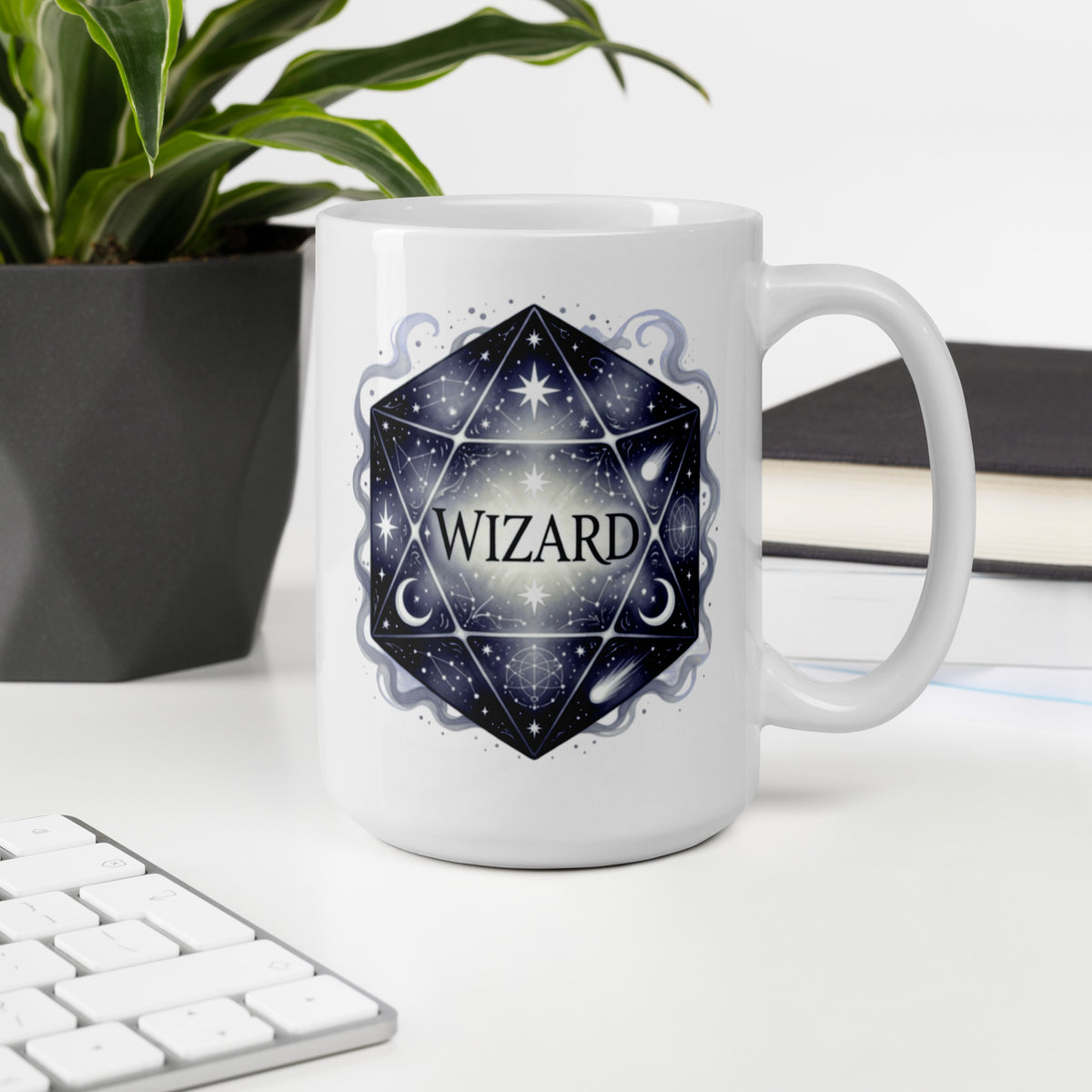 Wizard DND Mug - Dungeons and Dragons Gift - Wizard Class Coffee Mug - Tabletop Gaming Gift - RPG Fantasy Mug