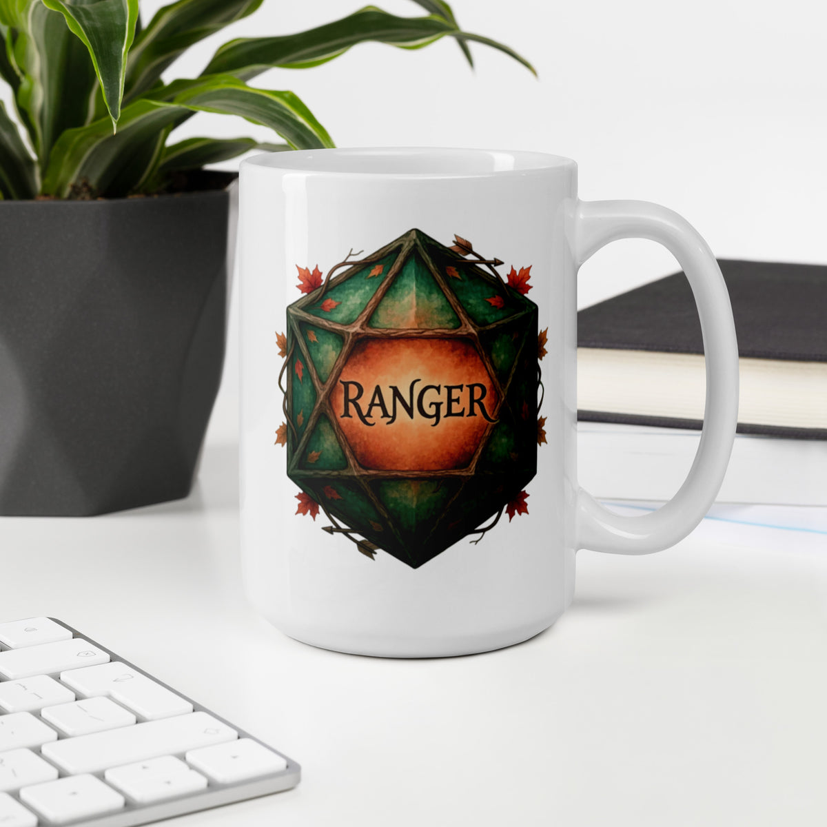 Ranger DND Mug - Dungeons and Dragons Gift - Ranger Class Coffee Mug - Tabletop Gaming Gift - RPG Fantasy Mug